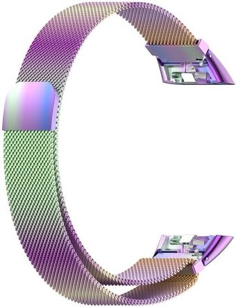 Браслет Rumi Milanese loop металлический для Huawei Band 6 / Honor Band 6 (хамелеон)