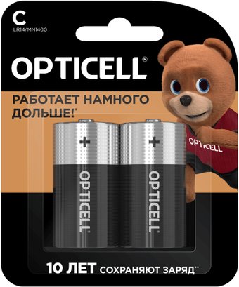 Батарейка Opticell Basic C (2 шт)