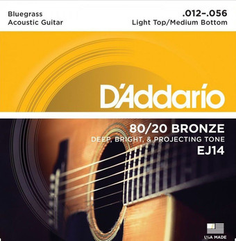 Струны для гитары D'Addario EJ14