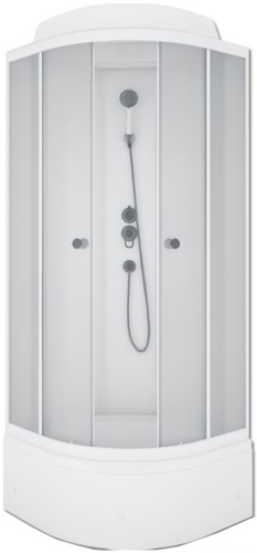 Душевая кабина Метакам Classic V3 80x80x225 (матовое стекло)