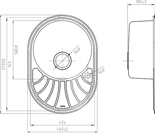 Кухонная мойка IDDIS Suno SUN65SRi77