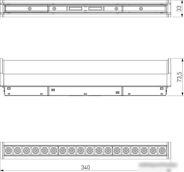 Трековый светильник Elektrostandard 85050/01 (белый)