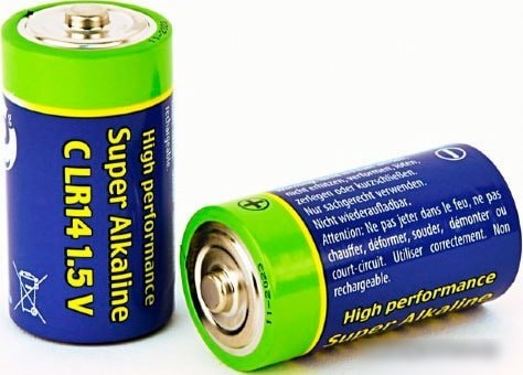 Батарейки EnerGenie Super Alkaline C 2 шт. EG-BA-LR14-01