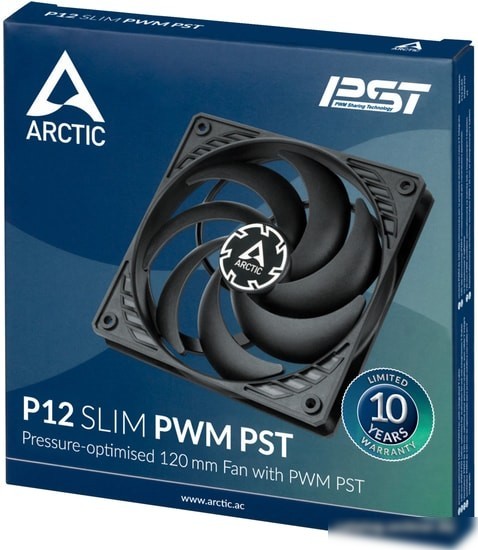 Вентилятор для корпуса Arctic P12 Slim PWM PST ACFAN00187A