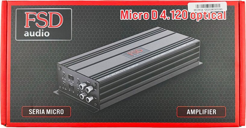 Автомобильный усилитель FSD audio Micro 4.120