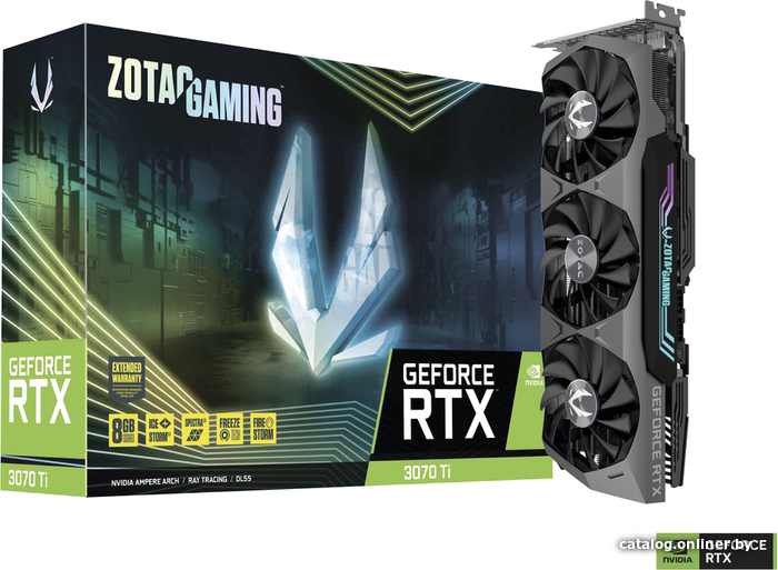 Видеокарта ZOTAC Gaming GeForce RTX 3070 Ti ZT-A30710Q-10P