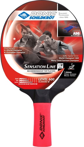 Ракетка для настольного тенниса Donic Schildkrot Sensation Line Level 600