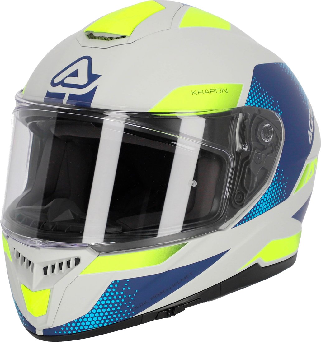 Мотошлем Acerbis Krapon 22-06 0024663.288.069 (XXL, серый/синий)