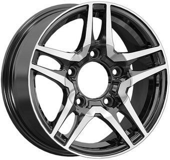 Литые диски iFree Бустер 15x6" 5x139.7мм DIA 98.1мм ET 40мм Блэк джек