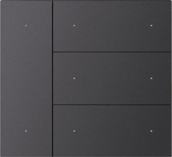Панель выключателя Arlight Intelligent KNX-23-4G-SUF Dark Grey 051087