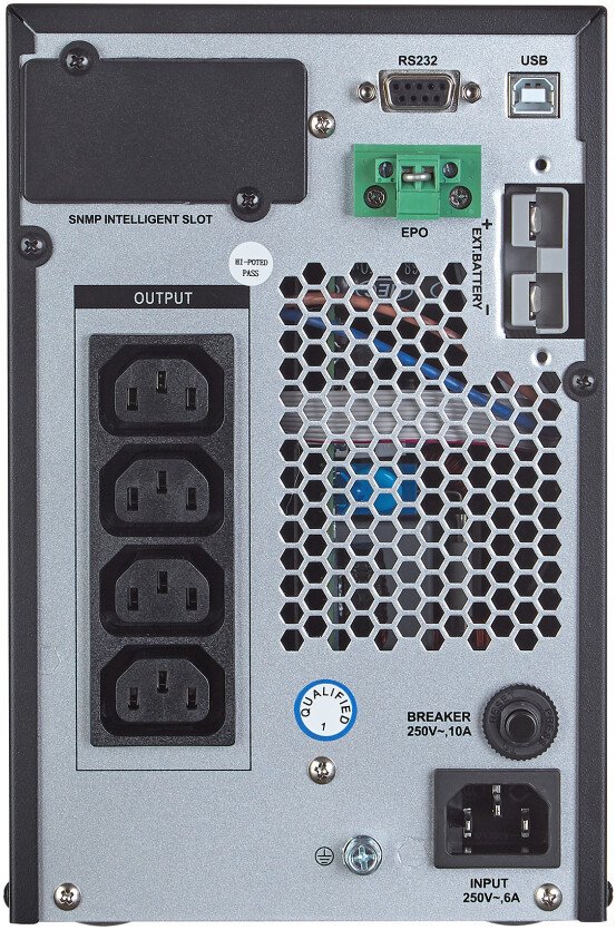 Источник бесперебойного питания Kiper Power Online ONE 1K Gen1 IEC (1000VA/1000W)
