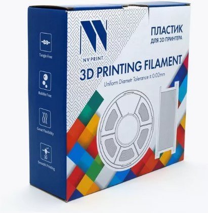 Пластик NV Print NV-3D-PLA-FUCHSIA (1.75мм, 1 кг, фуксия)