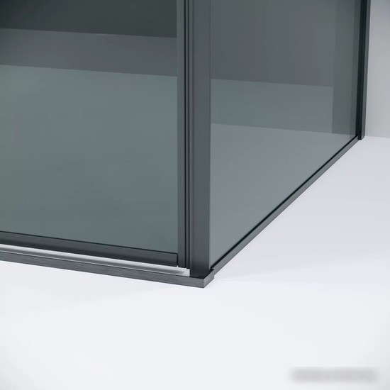 Душевая стенка Grossman Galaxy 90x195 200.K33.01.90.42.10 (графит сатин/стекло тонированное)