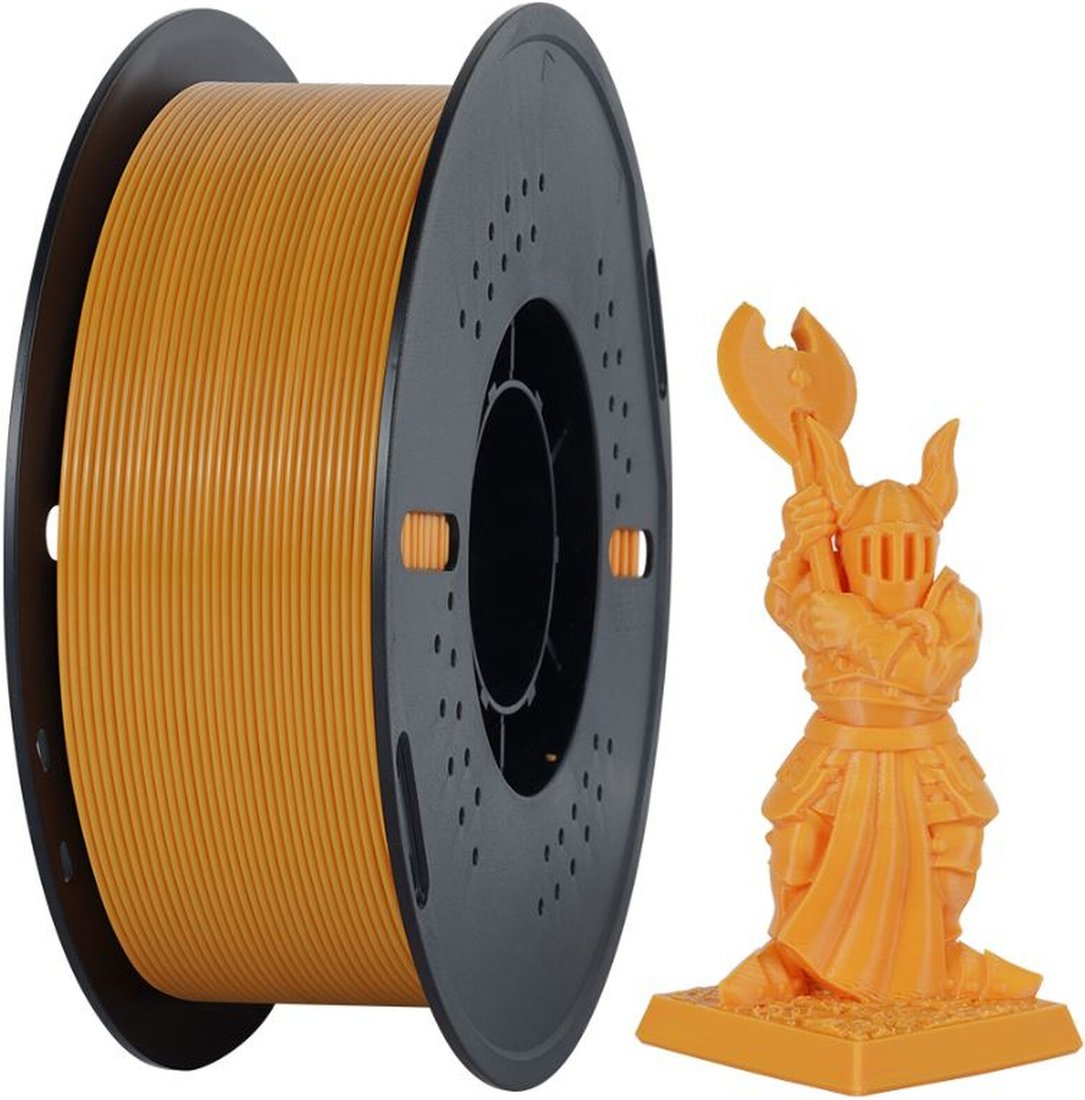 Пластик Kingroon PETG Economic 1.75мм NPETG017-ZX (1кг, Orange) Пластик Kingroon PETG Economic 1.75мм NPETG017-ZX (1кг, Orange)