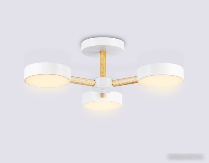 Припотолочная люстра Ambrella FL4821/3 WH