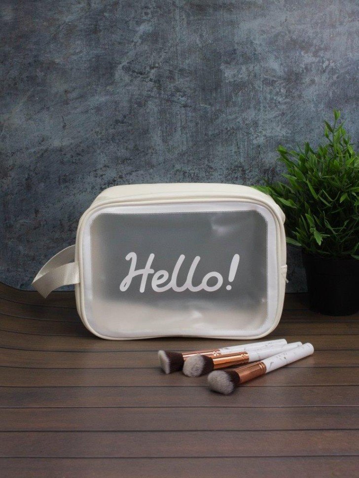 Косметичка ILikeGift Hello ZT385-0013-34-04 (white)