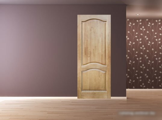 Межкомнатная дверь ПМЦ ДГ 7 60x200 (светлый лак)