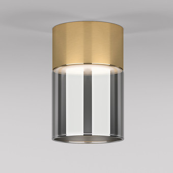 Спот Elektrostandard 25047/LED (латунь/дымчатый)