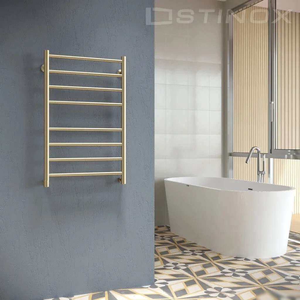 Полотенцесушитель Stinox Toscana 50x80 tos80ls (латунь сатин)