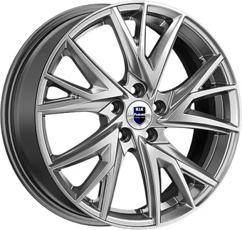 Литые диски K&K КС1054 18x6.5" 5x108мм DIA 60.1мм ET 33мм дарк платинум