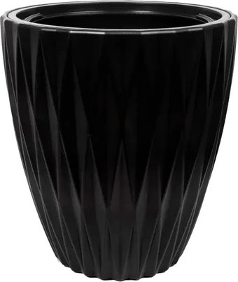 Кашпо Form-Plastic Caro FP-5780-084 (глубокий черный)