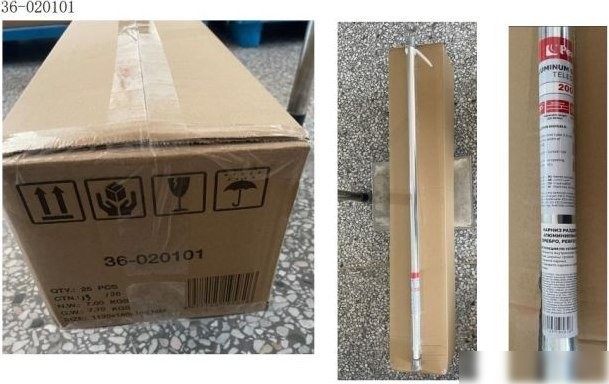 Карниз для ванны Perfecto Linea 36-020101 (2м, серебро)