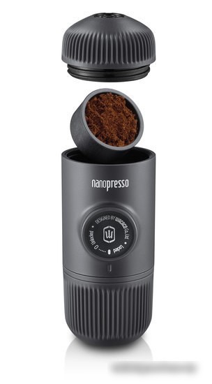 Ручная кофеварка WACACO Nanopresso Grey + Case