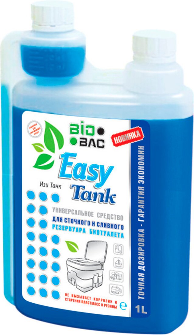 Жидкость для биотуалетов BioBac Изи Танк (1л)