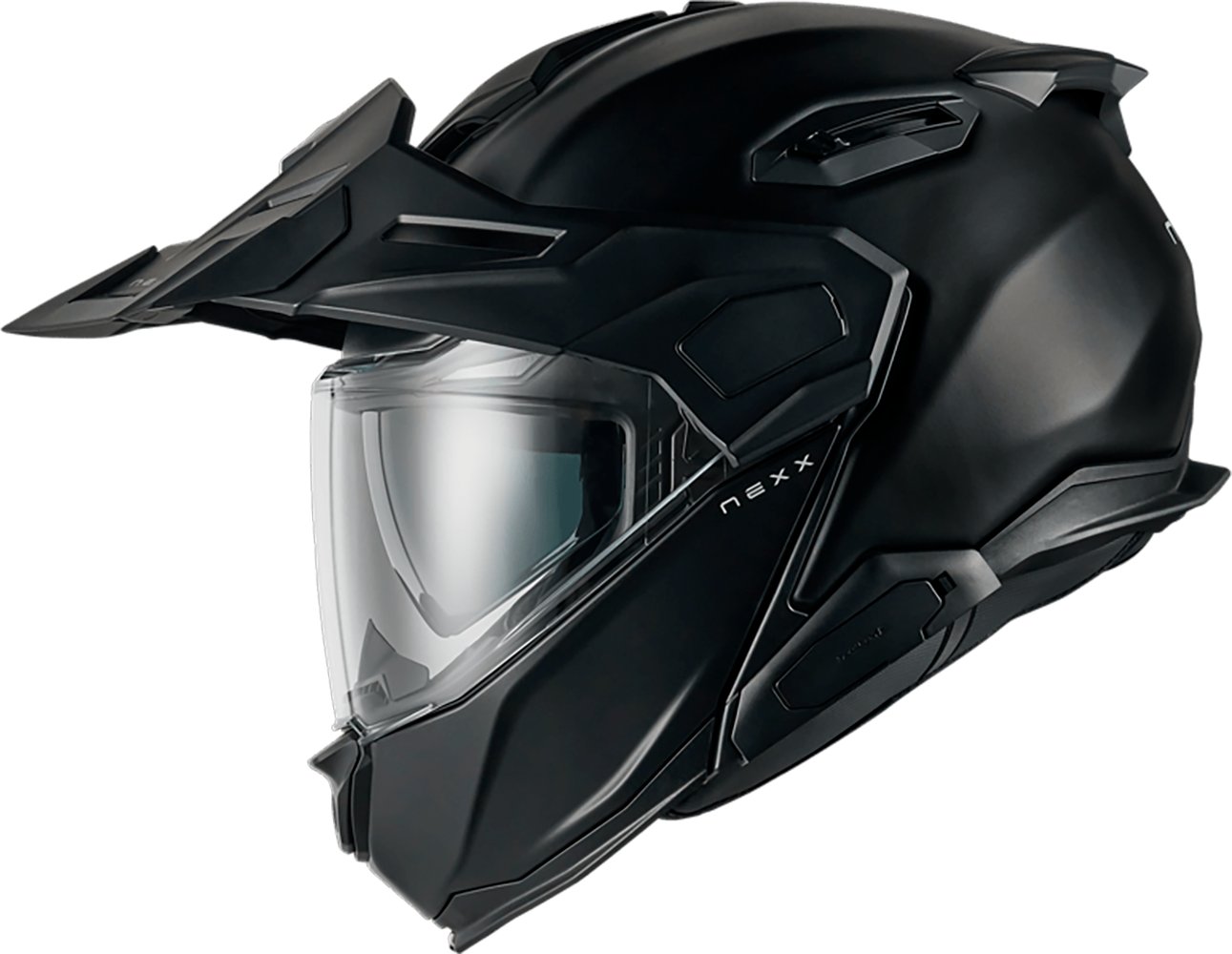 Мотошлем Nexx Helmets X.Lifecountry Plain (2XL, черный)