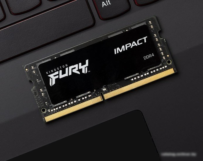Оперативная память Kingston FURY Impact 16GB DDR4 SODIMM PC4-25600 KF432S20IB/16