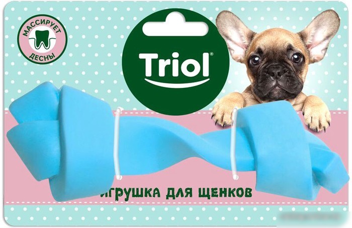 Игрушка для собак Triol Puppy Кость узловая 12191177