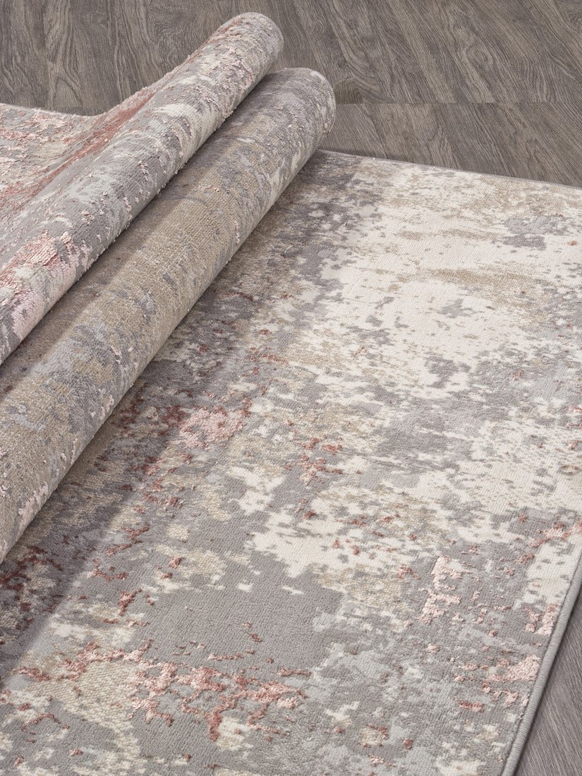 Ковер для жилой комнаты Merinos Liman F163-STAN-BEIGE-PINK (2.4х3.4)