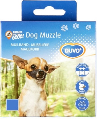 Намордник Duvo Plus Dog Muzzle 4705134/DV (черный)