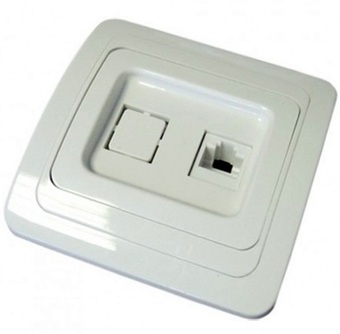 Розетка компьютерная TDM Electric Валдай SQ1804-0015