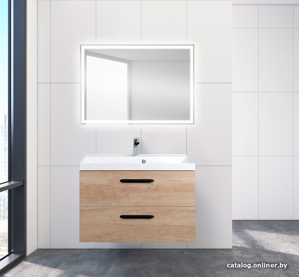BelBagno Тумба под умывальник Aurora-800-2C-SO-RNN (rovere nebrasca)