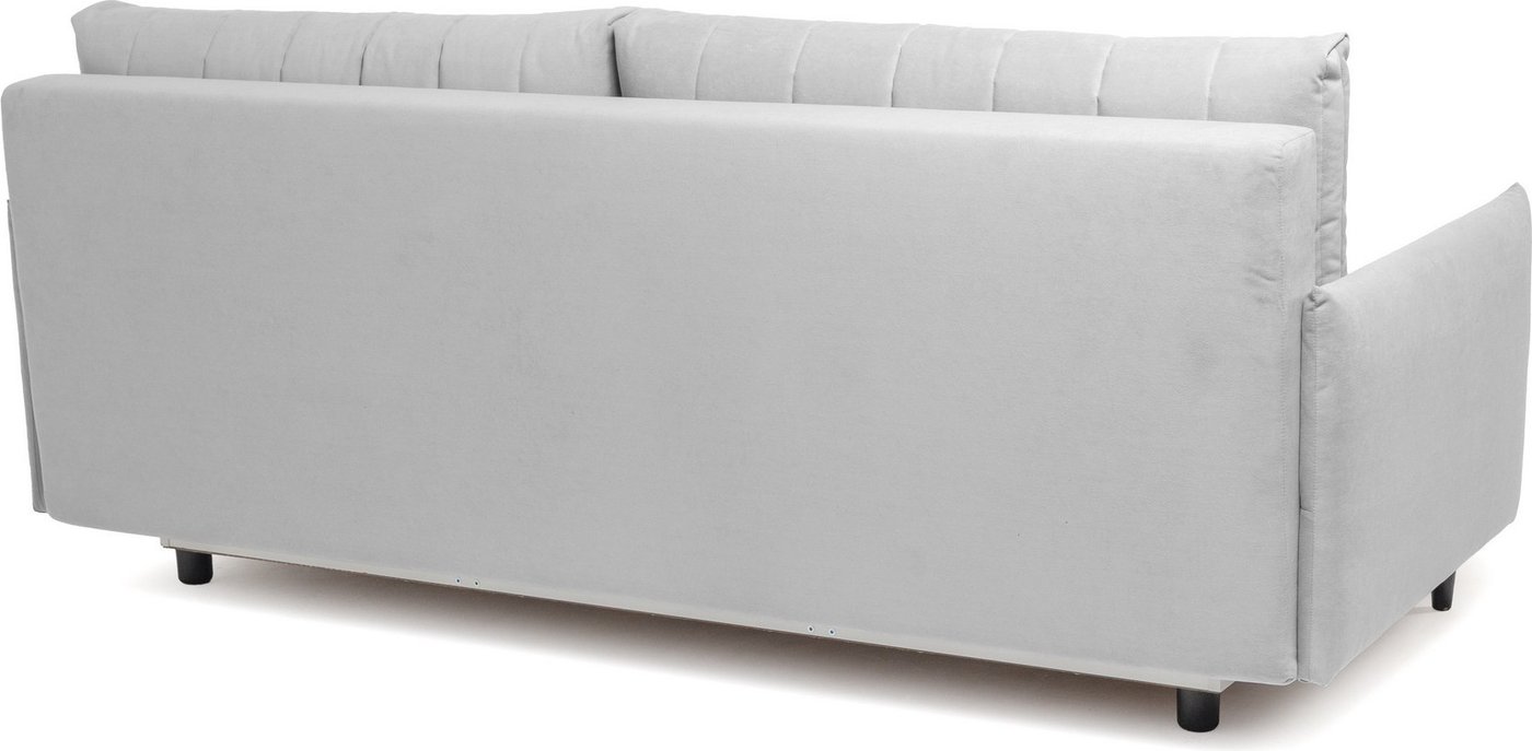 Диван Mio Tesoro BoxWel 552 Б-3ек-Б (светло-серый 1611)