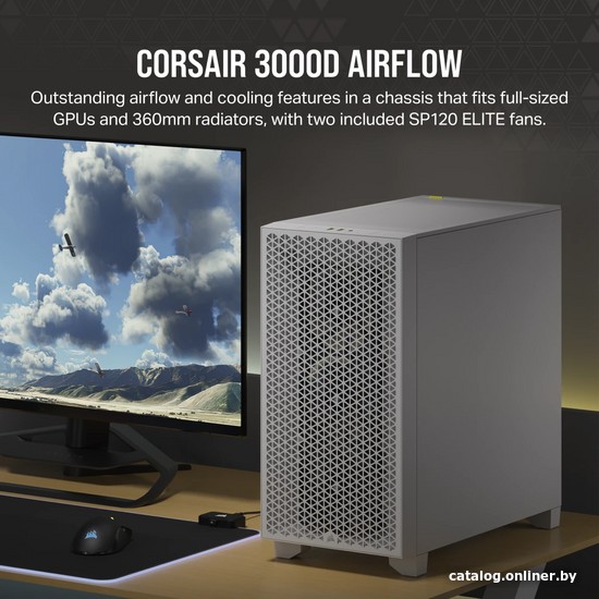 Корпус Corsair 3000D Airflow CC-9011252-WW