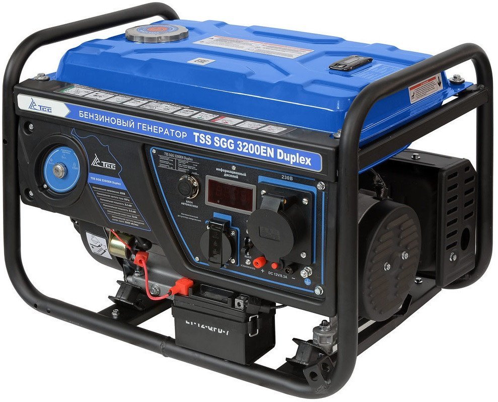 Бензиновый генератор ТСС SGG 3200EN Duplex