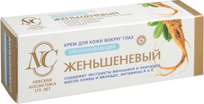 Невская косметика Крем для век Женьшеневый 25 мл