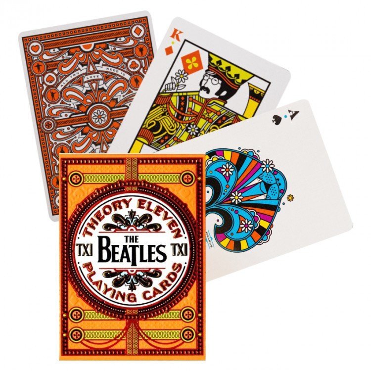 Карточная игра Theory11 The Beatles Orange T1153