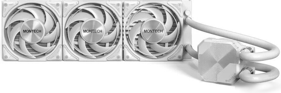 Система жидкостного охлаждения для процессора Montech HyperFlow Silent 360 (белый)