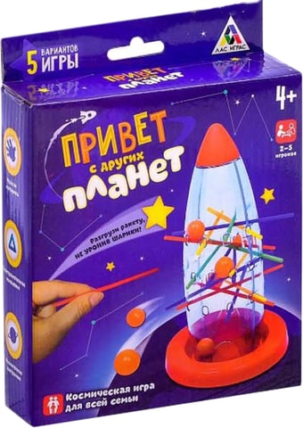 Настольная игра Лас Играс Привет с других планет 2813688