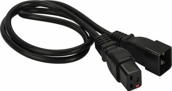 Кабель Lanmaster LAN-PP19L/20-1.0-BK