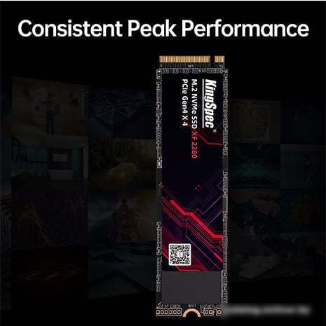 SSD KingSpec PCle 4.0 XF Series 512GB