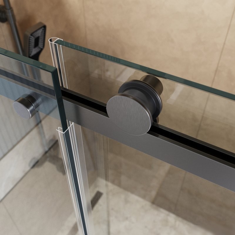 Душевая дверь BelBagno SOFT_CLOSE-2-BF-1-150-C-GM