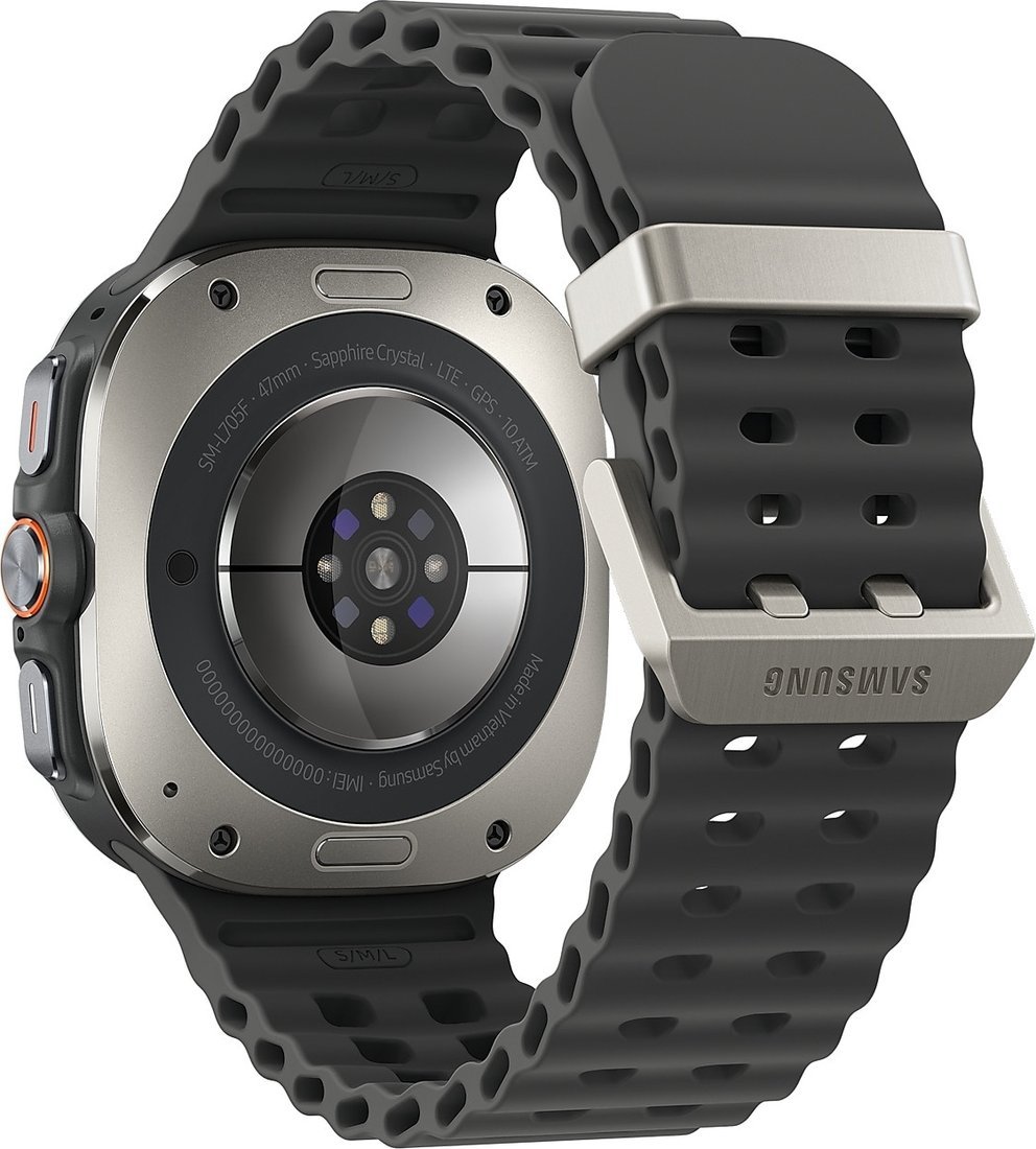 Умные часы Samsung Galaxy Watch Ultra 2025 47 мм LTE (серый титан)