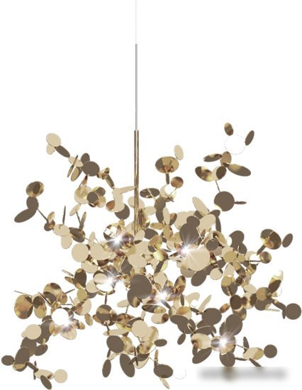 Подвесная люстра LOFT IT Spark 10101 Gold