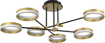 Люстра средней высоты LED4U L3102-3