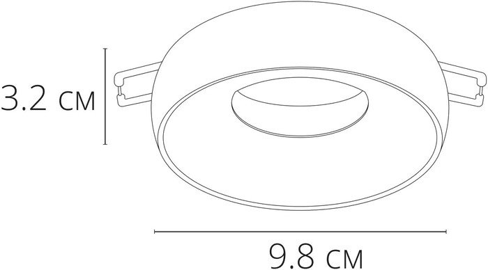 Точечный светильник Arte Lamp Heze A6666PL-1BK