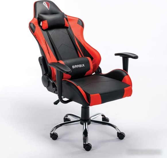 Офисное кресло Brabix Hunter Gm-130 532797 (черный/красный)